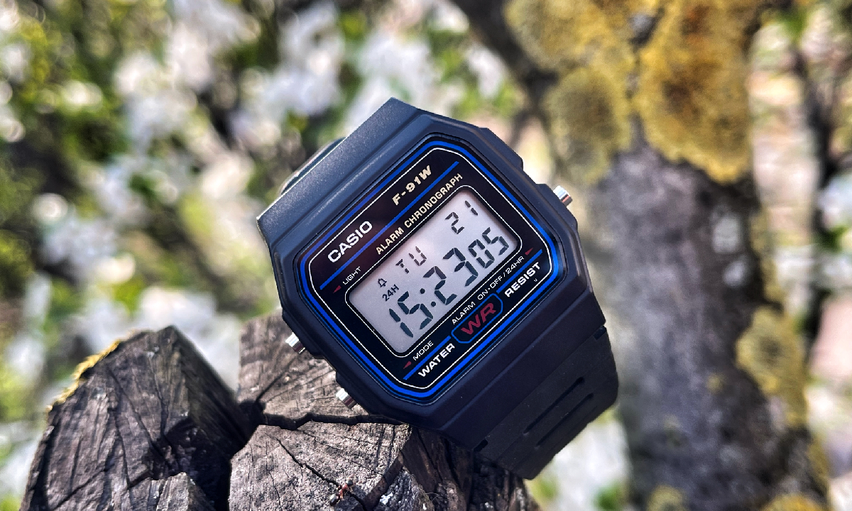 Casio F-91W – A világ legfélelmetesebb órája