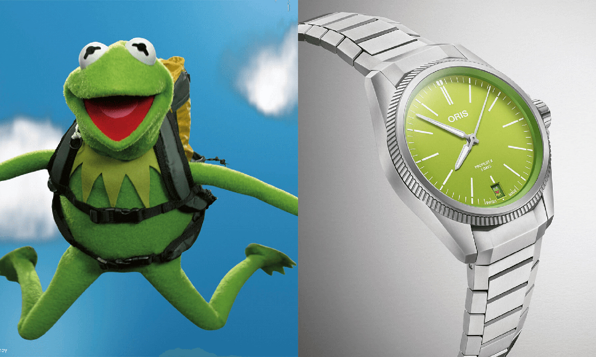 Oris Propilot X Kermit Edition – Legyen egy szép napod!