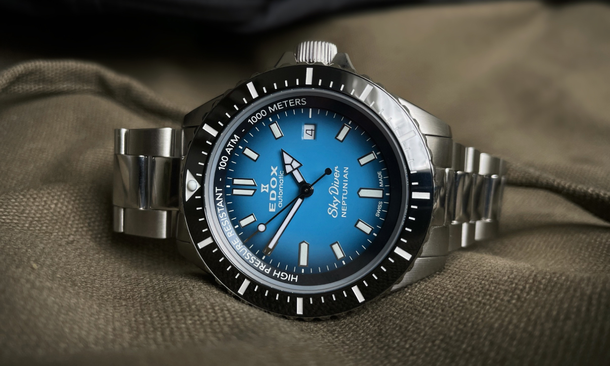 Edox SkyDiver Neptunian – Nemcsak búvároknak
