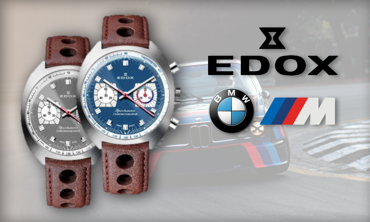 A motorsport szerelmeseinek – Edox Sportsman Chronograph
