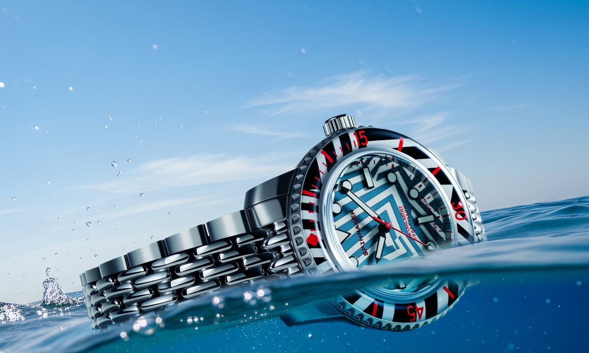 Spinnaker Fleuss 40 „Razzle Dazzle” – Megtévesztő hadihajó-optika a csuklón