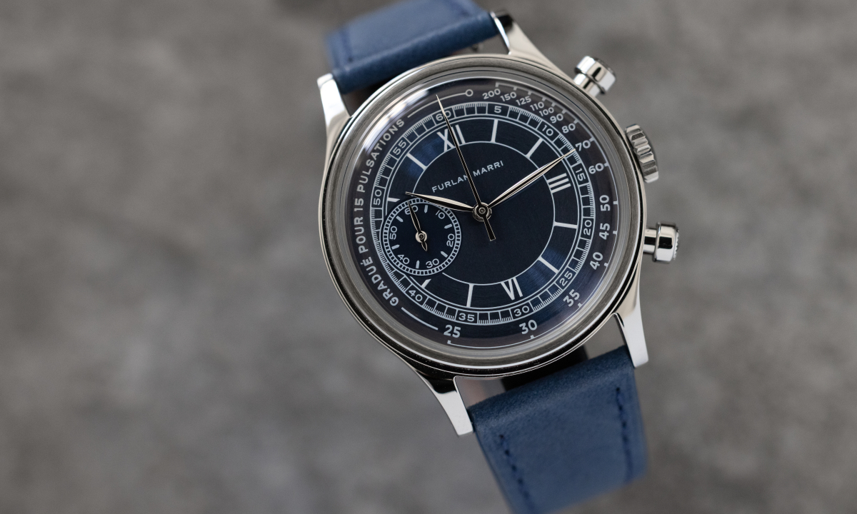 Furlan Marri Ardesia Blu – Modern vintage kronográf