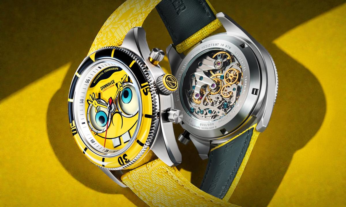 Spinnaker Fleuss Chronograph Spongebob – Egy bohókásnak tűnő, mégis véresen komoly búváróra