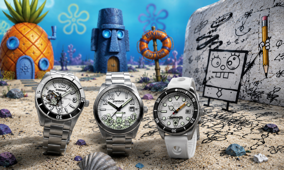 Amikor DoodleBob elszabadul: a Spinnaker három különleges búvárórával nyit kaput a rajzolt kaotikus világba