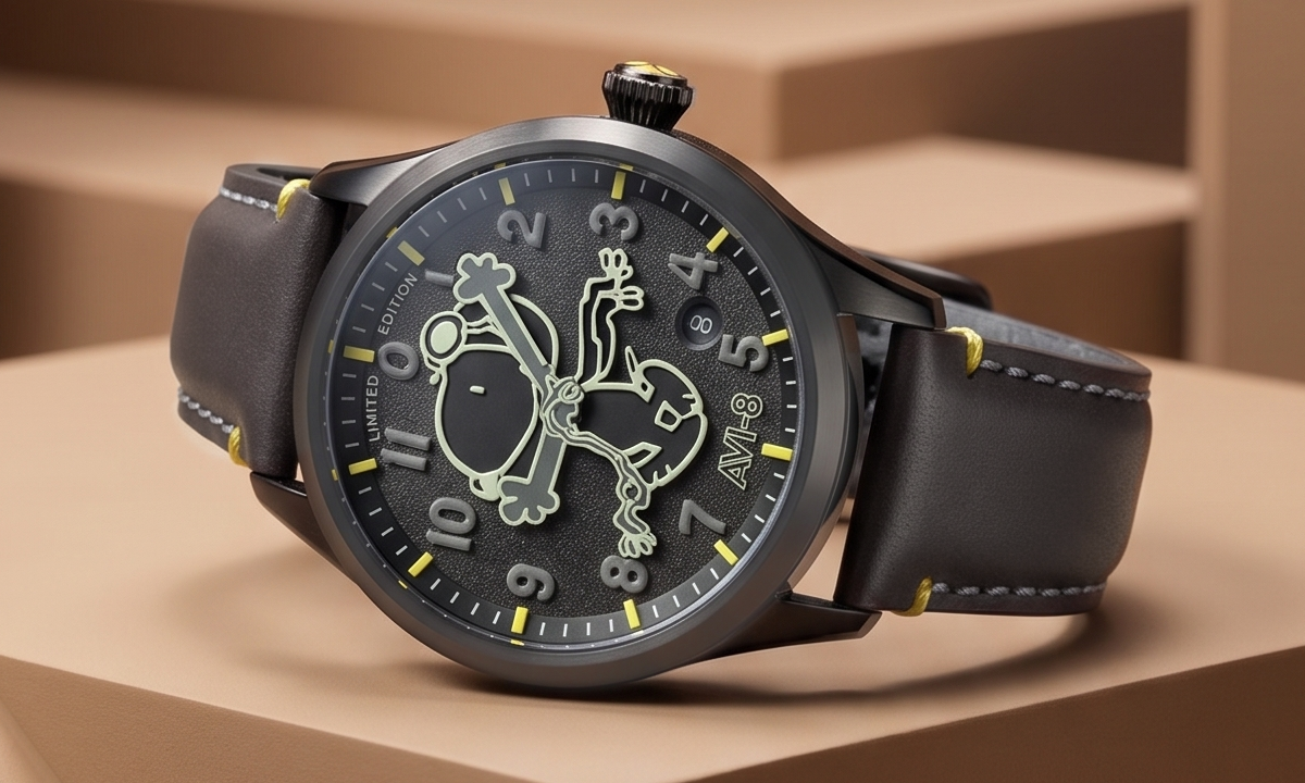 Színek nélkül a világ – AVI-8 Flyboy Engineer Flying Ace Monotone Snoopy